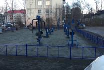 Тренажерная площадка на ул. Бесовецкой 20